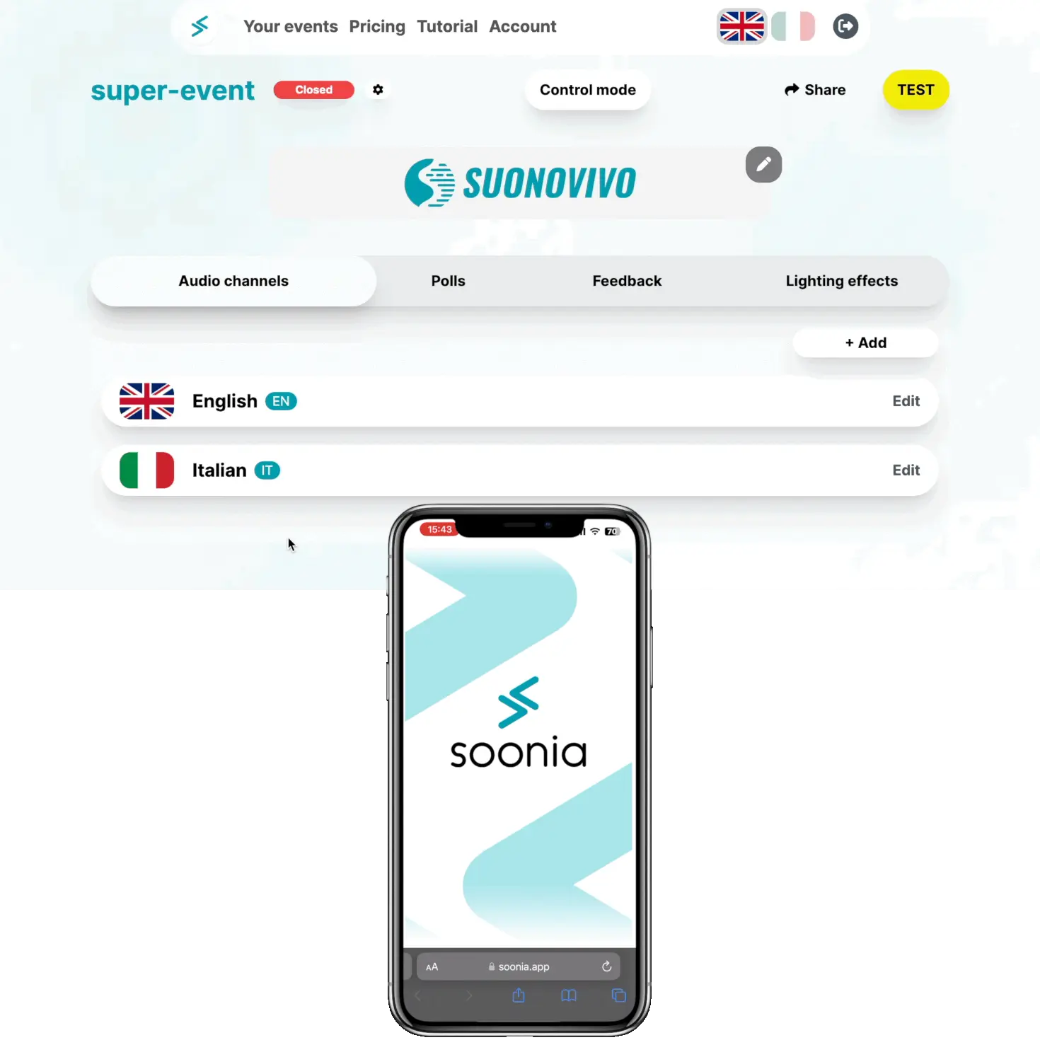 Soonia Event Opening